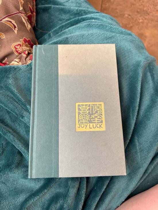 The Joy Luck Club by Amy Tan 1989 Hardcover Edition (Later Printing)